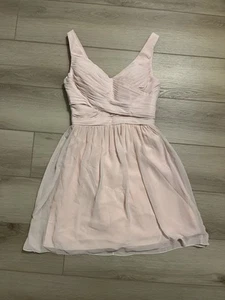 Bill Levcoff Women’s Light Pink Bridesmaids Dress Size 6  - Picture 1 of 5