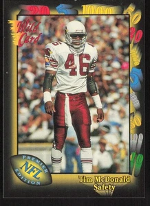 1991 Wild Card #75 Tim McDonald - Picture 1 of 2