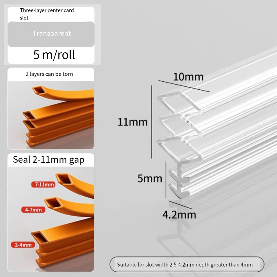 Premium Soundproof Door Seal Kit for Bedroom: Enhance Repeated Purchases with - Image 1 of 4