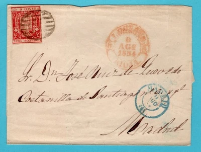 SPAIN wrapper 1854 Rioja to Madrid - Image 1 of 3