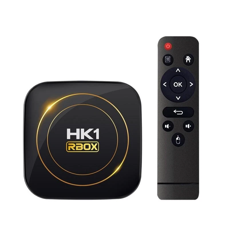 HK1 RBOX-H8S 4K Ultra HD Android 12.0 Smart TV Box mit Fernbedienung, Allwinn... - Bild 1 von 1