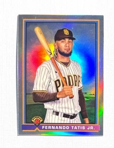 Fernando Tatis Jr ~ 2021 Bowman Chrome ~ 1991 Throwback Refractor #91B-FT - Picture 1 of 2