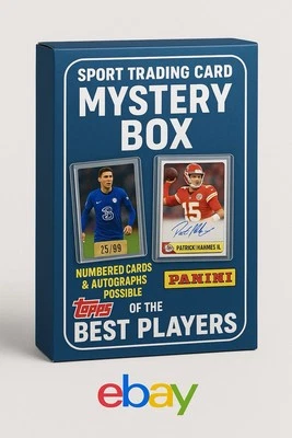 Sports Trading Cards Mystery Booster Numbered - Soccer ChrTopps Panini Nfl Nba - Bild 1 von 4