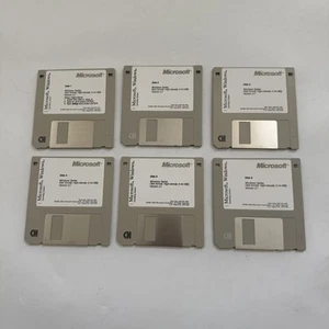 Microsoft Windows 3.1 on 3.5" 1.44MB Floppy 6 Disks Install Setup - Afbeelding 1 van 8