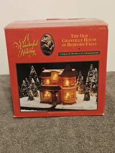 A Wonderful Holiday "The Old Granville House Of Bedford Falls" Christmas Village - Picture 1 of 12