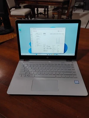 HP Pavilion x360 14-BA253CL, Intel i5-8265U 8GB RAM 512gb SSD Win11 Touch - Image 1 of 4