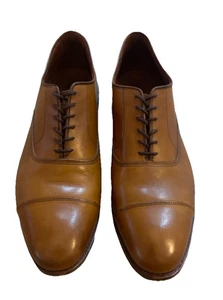 Allen Edmonds Park Avenue Oxford eleganter Schuh mit Kappe Größe 11 EEE walnussbraun - Bild 1 von 6