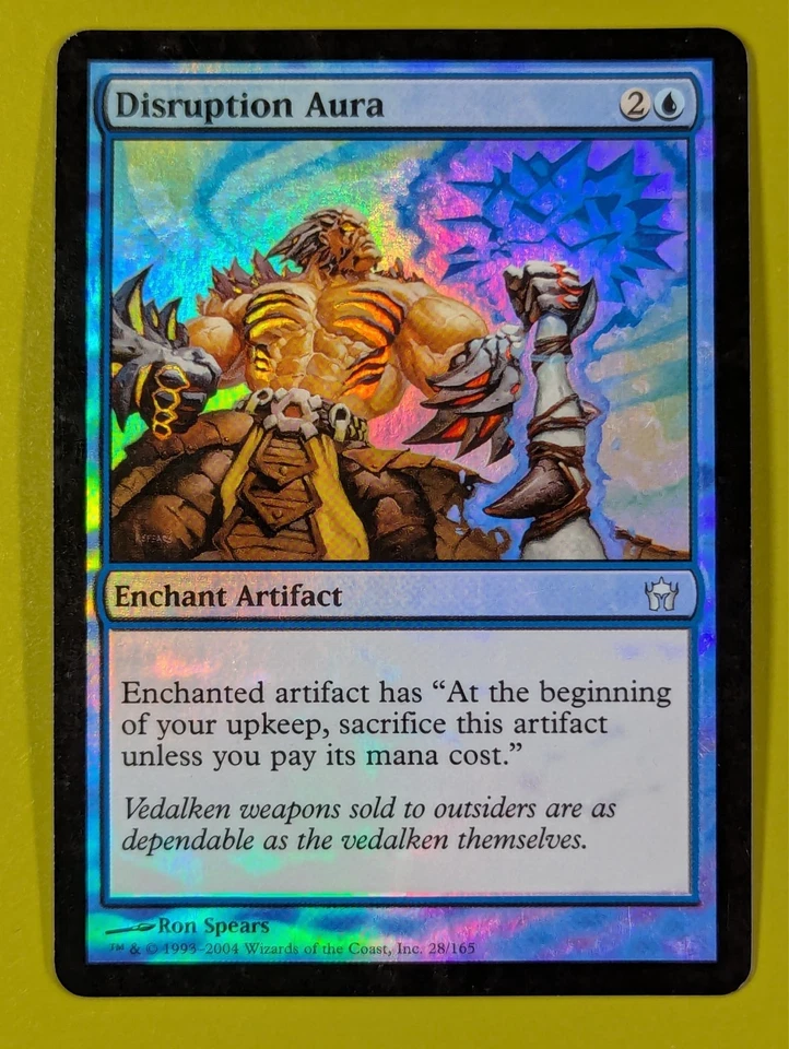 FOIL Disruption Aura x1 Fifth Dawn 1x Magic the Gathering MTG - Image 1 of 1