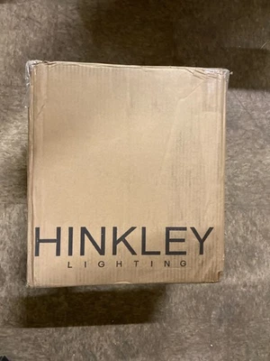 Hinkley Clarendon Colección Transicional Tres Luces Colgante Vestíbulo, Zinc Envejecido Foto 1 de 4