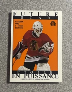 Adesivi OPC 1988-89 #16 Darren Pang, Benning & Melanson Future Star RC 🏒🔥 - Foto 1 di 2