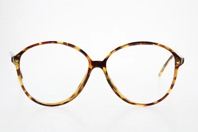 *СОГНУТЫЕ* ВИНТАЖНЫЕ черепаховые большие очки Alain Delon 916 57/13-135 мм Франция - Изображение 1 из 4