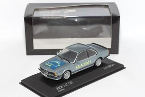 1:43 BMW 635 CSi E24 "IAA 2001" (1982) | Minichamps Model specjalny | Model samochodu Oryginalne opakowanie - Zdjęcie 1 z 4