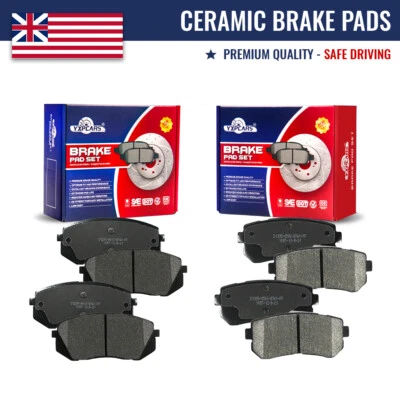 Front Rear Ceramic Brake Pads For Hyundai Tucson Kia Sportage 2014-2016 Cadenza - Image 1 of 4
