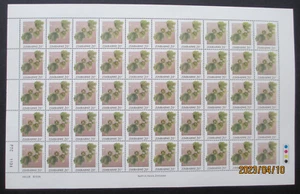 ZIMBABWE STAMPS - 1991 SNOT-APPLE AZANZA GARCKEANA - FULL SHEET ~ MNH - XF/S - Picture 1 of 2