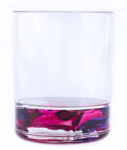 Tazza di fiori acrilico movimento liquido decorazione casa - Foto 1 di 1