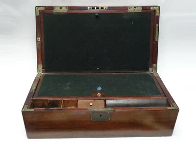 ANTIGUO 19c DOBSON LONDRES PLEGABLE VIAJE VENDEDOR REGAZO SECRETARIA ESCRITORIO Foto 1 de 4