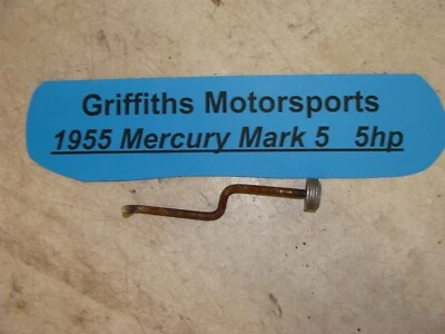 1955 Mercury Kiekhaefer Mark 5 5hp outboard choke lever pull knob rod - Image 1 of 4