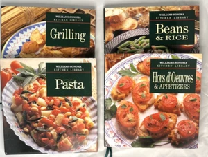 Williams-Sonoma 5 Cookbooks: Grilling, VegiesPasta, Beans & Rice, Hors d'Oeuvres - Picture 1 of 1