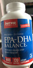 Jarrow Formulas EPA-DHA Balance 600mg Omega-3 (120 Softgels) X2 Bottles