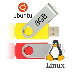 Linux Ubuntu 22.04 64Bit ISO DESKTOP OS Boot USB Flash JAMMY JELLYFISH - Picture 1 of 3