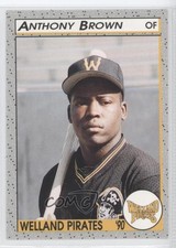 1990 Bill Pucko Welland Pirates Anthony Brown #10