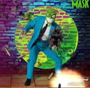 Mezco The Mask Jim Carrey 1/12 Collectible Action Figure Deluxe Edition - Picture 1 of 16