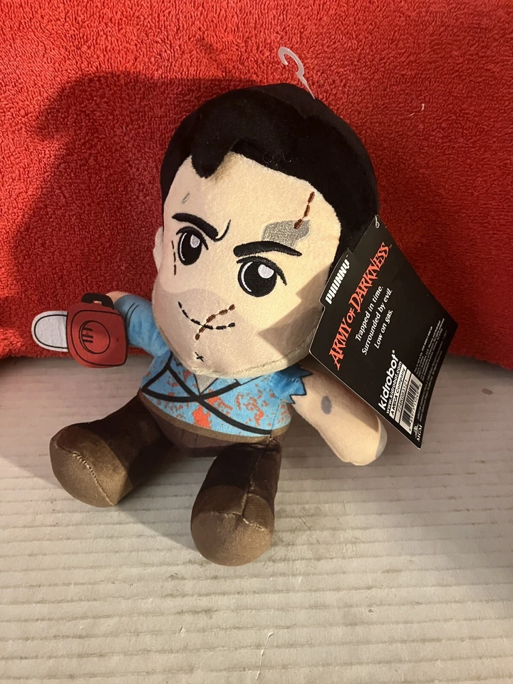 2017 Kidrobot Phunny Army of Darkness 8 Inch Plush Ash