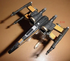 Hot Wheels Black Star Wars X-Wing Fighter Poe Dameron Ship Starship Toy - Picture 1 of 6