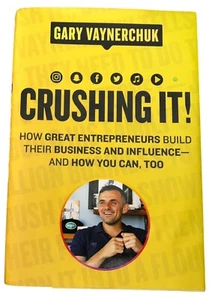 Crushing It by Gary Vaynerchuk 2018 First Edition HarperCollins HCDJ - Picture 1 of 14
