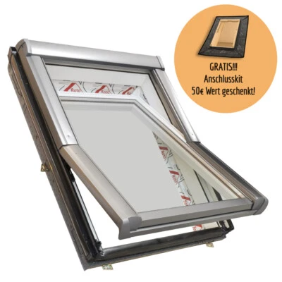 ROTO Dachfenster Kunststoff 2fach Verglasung mit extra Wärmedämmung