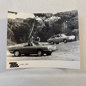 FIat 850 Sport Coupe and Spider Car Factory Press Photo Photograph Vintage - Bild 1 von 5
