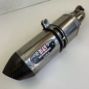 Honda CBR500 CBR500R 2017 Yoshimura carbon tip slipon exhaust muffler pipe - Picture 1 of 10