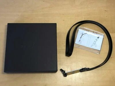 New - Dewitt Lanyard - Brown Leather & Metal - Image 1 of 4