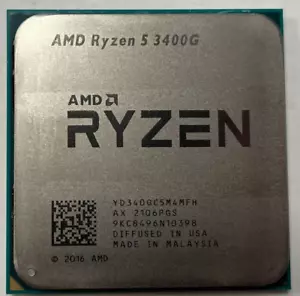 AMD Ryzen 5 3400G 3.7GHz 4-Core Socket AM4 CPU YD3400C5M4MFH - HP L65246-001 - Picture 1 of 1