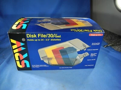 ARCHIVO DE DISCO SRW 30 PLUS TIENE CAPACIDAD PARA 34 DISCOS 3,5. CAJA CAJA ABIERTA NUNCA USADA Foto 1 de 4