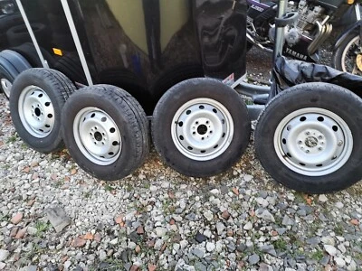 4x Fiat DUCATO JUMPER BOXTER  Kompletträder Reifen Stahlfelgen 215/70R15 C 109 - Bild 1 von 4