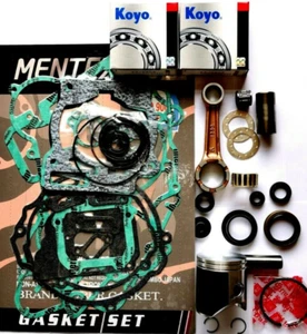 HUSQVARNA TE 125 ENGINE REBUILD KIT 2020 PISTON = C CONROD GASKETS SEALS MAINS - Picture 1 of 9