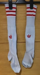 *RARE* Liverpool 1987-1988 Away Socks Adidas Crown Paints - Large Boys - Picture 1 of 2