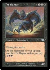 MTG 1x  Pit Raptor Prophecy   Card Magic The Gathering NM