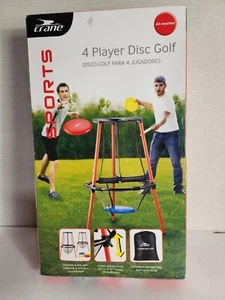 New Crane Sports 4 Player Disc Golf Game Set 2 Targets, 4 Discs & Travel Bag NIB - Picture 1 of 9