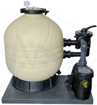 Sandfilter Anlage 425 Pool bis 35m³ Filteranlage Poolfilter Poolpumpe AquaPlus 6 - Bild 1 von 4
