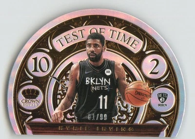 2020-21 Crown Royale Test of Time #18 Kyrie Irving /99 - Image 1 of 2