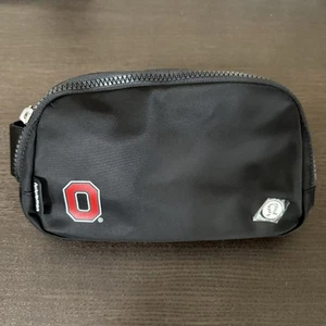 NWT Lululemon Ohio State Buckeyes Black Block O Everywhere Belt Bag - Picture 1 of 3