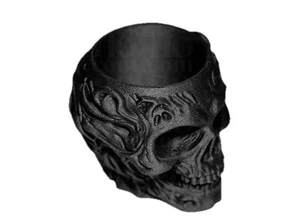 Skull Shaped Holder Totenkopf Organizer - Bild 1 von 2