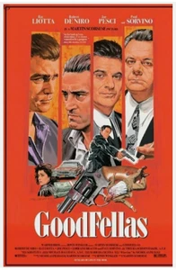 GOODFELLAS von Paul Mann - Kunstdruck - 24x36 - Scorcese - DeNiro - #/150 - Bild 1 von 3