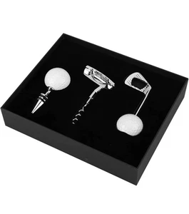 Golfschläger Golfball Zinklegierung Flaschenöffner Geschenkset, Weinflaschenverschluss... - Bild 1 von 7