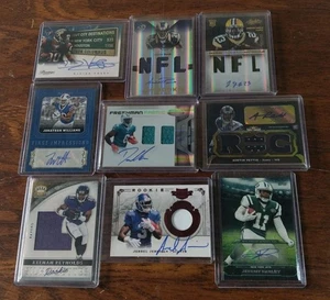 lot of 9 nfl autographed football cards - Bild 1 von 6