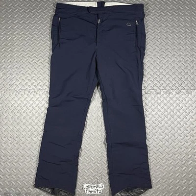 Pantalones de nieve Bogner de colección estribo de lana azul snowboard esquí ropa exterior para hombre 44x32 Foto 1 de 4