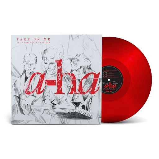 a-ha - Take On Me (40th Anniversary EP) - 12" Translucent Ruby Red Vinyl RSD - Image 1 of 1