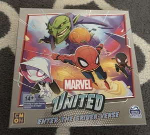 CMON Spin Master Games Marvel United Enter the Spider-Verse Board Game Sealed - Picture 1 of 3